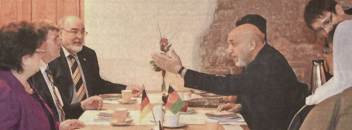 Hamid Karsai (ehem. Präsident Afghanistan)